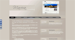 Desktop Screenshot of mareva-consulting.com