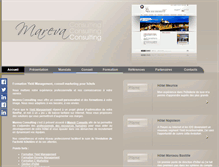 Tablet Screenshot of mareva-consulting.com